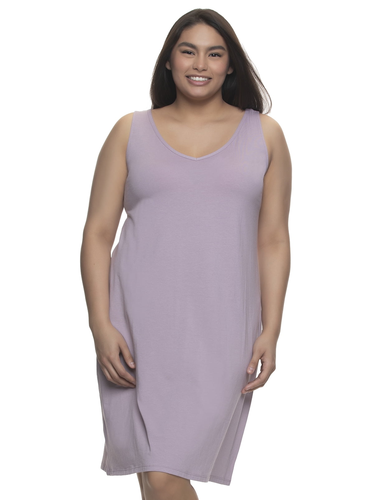 Felina | Cotton Modal Sleep Dress | 2-Pack (Sea Fog Black, Large) -  Walmart.com