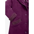 thumbnail image 6 of Roaman's Women's Plus Size Hooded Sherpa Fleece Coat, 6 of 6