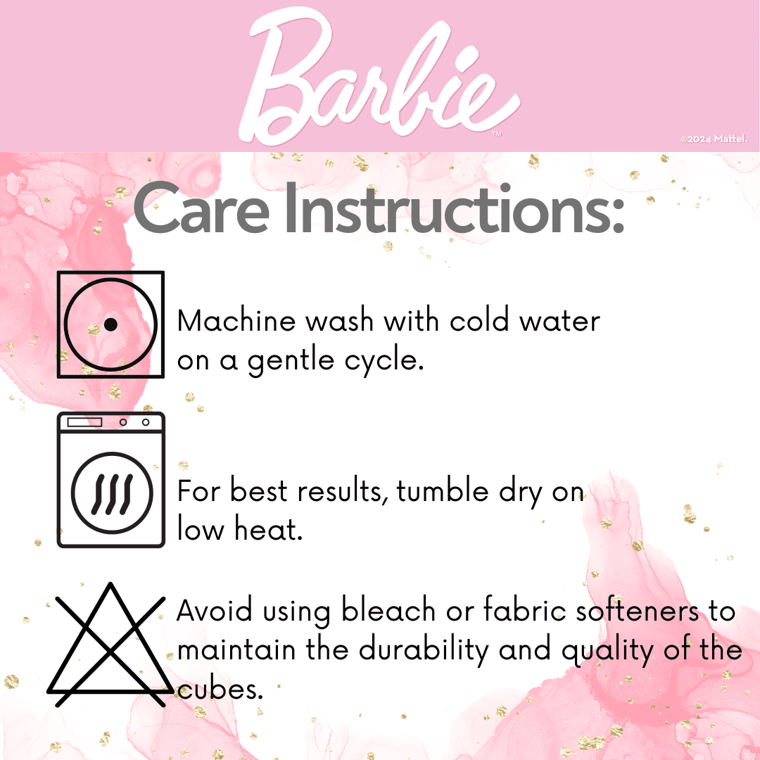 Barbie 7 Piece Packing Travel Cubes, Organizational Storage