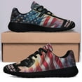 thumbnail image 3 of Veteran Kneeling ChriStCross Stnd For The Kneel For The Cross Shoes Sneakers Black Size 7.5, 3 of 7
