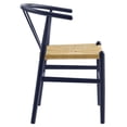 thumbnail image 5 of Side Dining Chair, Blue, Wood, Bar Pub Cafe Bistro Dining Kitchen Hospitality Restaurant, Modern Contemporary, HB37814, 5 of 10