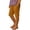 Brown, variant on Coerni Kids Cotton Linen Shorts Teen Girls Baggy Sweatpants Trousers Knee Length Beach Drawstring 𝐂apri Comfy Cropped 𝐓racksuit