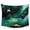 Green, variant on Teal Marble Large Tapestry for Bedroom Wall Hanging Tapestry,Modern Green Golden Abstract Ombre Texture Ceiling Backdrop Tapestries Poster Blanket Wall Decor for Teens Room Living Room Dorm 85" x 90"