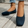 thumbnail image 3 of Dressy Shoes for Women 2025 Comfortable Square Toe Ballet Flats Soft Casual Work Slip on Walking Low Heels, 3 of 6