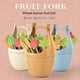 thumbnail image 2 of Wheat Straw Fruit Fork With Storage Bucket Mini Toothpick,Brown, 2 of 5
