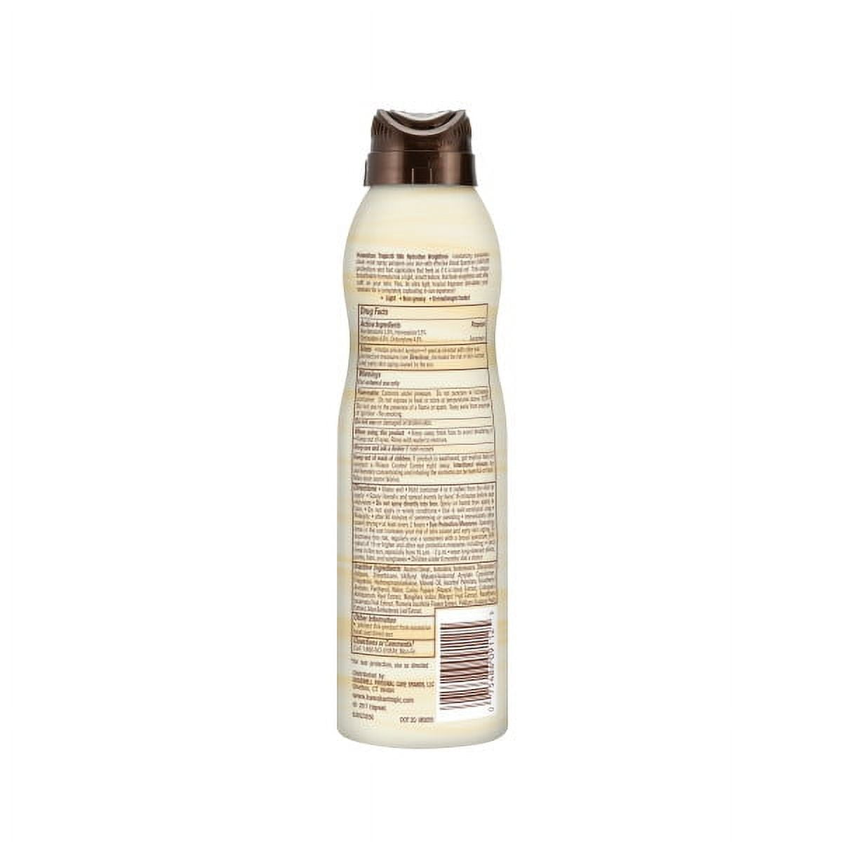 Hawaiian Tropic Silk Hydration Clear Mist Spray Sunscreen SPF 30 6 oz (Pack of 4)