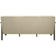 thumbnail image 6 of Lexicon Lewiston Fabric Upholstered Sofa in Light Brown and Antique Gray, 6 of 8
