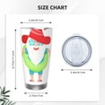 thumbnail image 4 of Vsdgher Hello Summer Gnome 2 20 Oz Stainless Steel Vacuum Insulated, Travel Mug Coffee Cup for Home, Office, Outdoor Works Great for Ice Drinks and Hot Beverage -Without Straw, 4 of 8