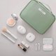 thumbnail image 3 of Bolsa de cosméticos portátil, bolsa de almacenamiento, bolsa de aseo para mujer con compartimento desmontable, verde maca Sincero Electrónica, 3 of 5