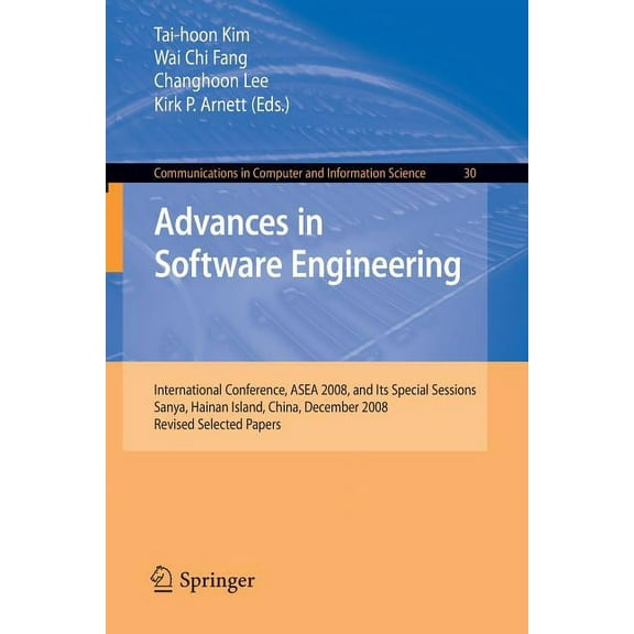 Communications in Computer and Informati Advances in Software Engineering, Book 30, (Paperback)