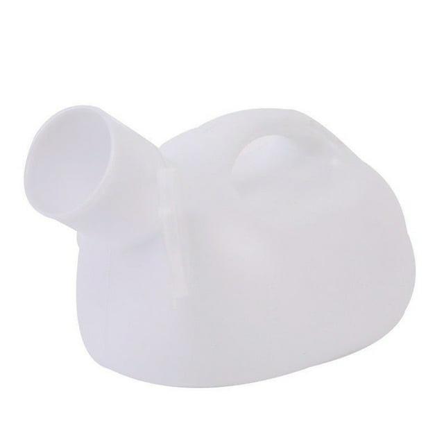 keepw Bouteille Portable Extérieure Grande Capacité Porte-Urine Urinoir Voyage Toilette Pêche Randonnée Blanc