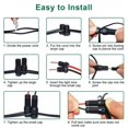 thumbnail image 4 of 2Pcs Low Voltage Wire Connectors Nylon Brass for Landscape Lighting Outdoor Spotlight, 4 of 4