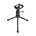 thumbnail image 3 of WRITWAA Support de Micro podcast Microphone à Condensateur Filaire Noir 1Ensemble, 3 of 4