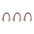 thumbnail image 3 of fastboy 2x Fashionable PU Leather Bag Handles for DIY Crafting Light Brown 40cm 3Set, 3 of 6