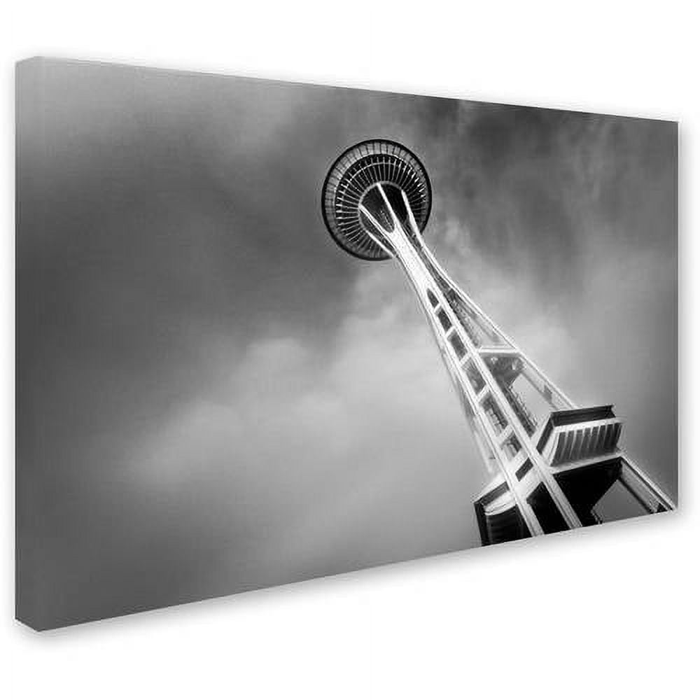 Trademark Fine Art "Seattle's Space Needle" Canvas Art by Yale Gurney