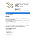thumbnail image 2 of Front Disc Brake Caliper Guide Pin Kit - Compatible with 2004 - 2007 Ford Freestar 2005 2006, 2 of 2