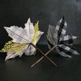 thumbnail image 3 of Sijiali Xmas Floral Fine Workmanship Decorative Plastic Red Black Plaid Fake Christmas Flower for Household, 3 of 10