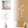 thumbnail image 1 of Transforme Su Espacio Con Impresionantes Adhesivos Florales Para Decorar El Salón Y El Dormitorio Diseño Acrílico Para La Estética Del Hogar, 1 of 7