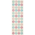 thumbnail image 5 of SAFAVIEH Soho Daisy Geometric Wool Area Rug, Ivory/Multi, 3'6" x 5'6", 5 of 9