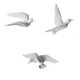 thumbnail image 1 of 3Pcs Resina Creativa Gaviota en apariencia De Dormitorio TV Fondo Decoración De, 1 of 9