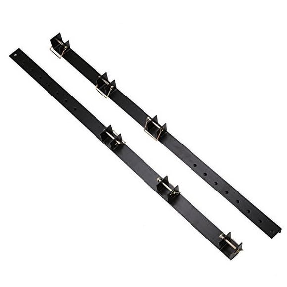 ECOTRIC Heavy Duty Trimmer Rack Holder Carrier Mount on Pickup/Trailer for 3 Trimmer