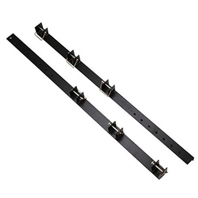 ECOTRIC Heavy Duty Trimmer Rack Holder Carrier Mount on Pickup/Trailer for 3 Trimmer