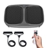 EDX Vibration Plate Exercise Machine Whole Body Workout Fitness Platform for Home Gym, Weight Loss, Toning & Wellness， Black