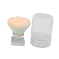 thumbnail image 2 of Cepillo de quiebra de polvo de polvo de arte de uñas, cepillo de limpieza de uñas, cepillo de maquillaje multifuncional, para uñas acrílicas en gel Flor blanca, 2 of 8