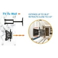 thumbnail image 5 of Mount Plus MP-L36-600 Long Arm Full Motion TV Wall Bracket with 36 inch Extension Articulating Arm | Fits Screen Sizes 32 to 70 Inch | VESA 600x400mm Compatible, 5 of 6