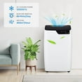 thumbnail image 2 of 2025 Updated 12,000 BTU Portable Air Conditioner, Cools Up to 550 Sq. Ft, 3-in-1 Modes, Dehumidifier, Remote Control, 24-Hour Timer, Installation Kit for Home, Office, Dorm, 2 of 7