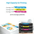 thumbnail image 4 of MICOTONER 6-Pack Compatible Toner Cartridge for Canon 131C Work with Canon imageClass MF624Cw MF8280Cw MF628Cw LBP7110Cw Printer (2*Cyan,2*Magenta,2*Yellow), 4 of 7