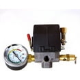 Air Compressor Pressure Control Switch 4 Ports 95125 PSI w/ 0200 PSI