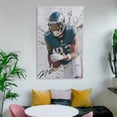 thumbnail image 6 of Jahan Dotson Canvas Poster Art Poster Canvas Painting Decor Wall Print Photo Gifts Home Modern Decorative Posters 16x24inch(40x60cm), 6 of 6