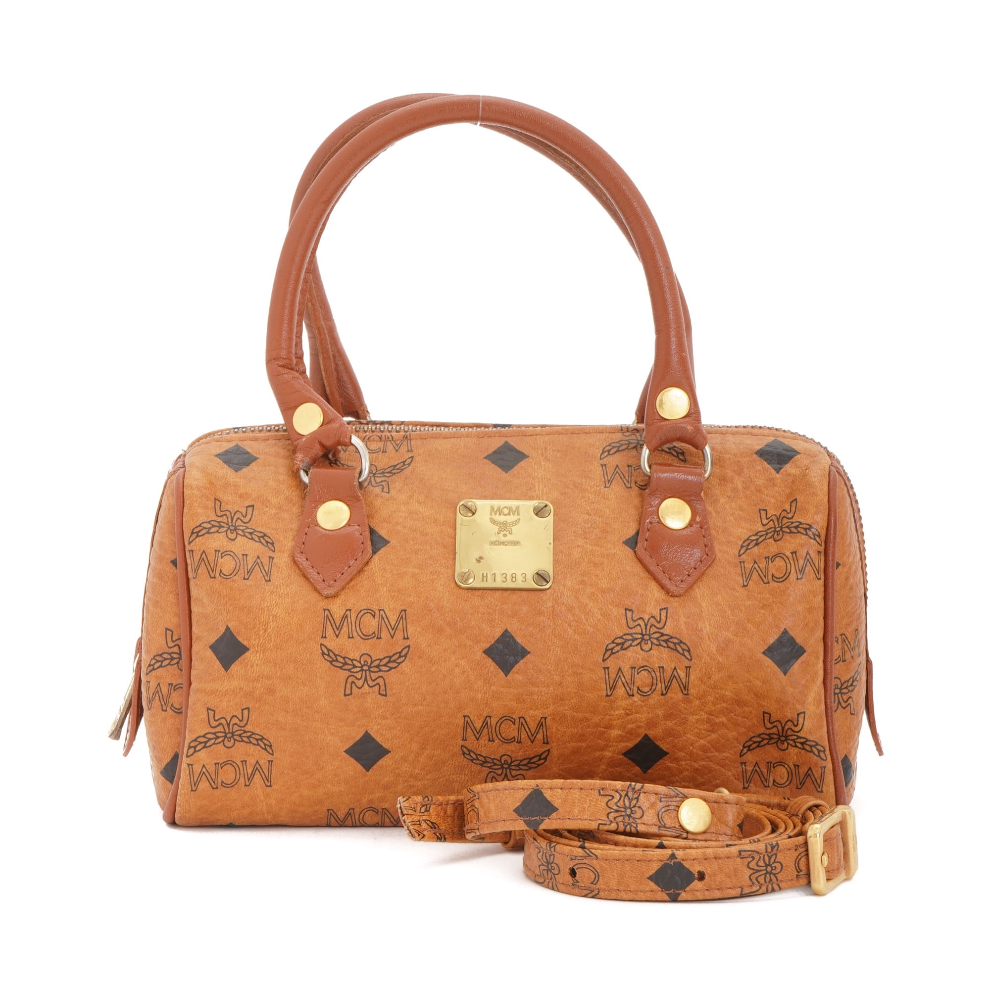 mcm two way bag
