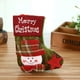 thumbnail image 3 of Billuyoard Calcetín de Navidad, diseño de escena de tamaño pequeño, accesorio, adorno colgante, bolsa de regalo DIY, accesorio colgante de Kits de decoración para fiestas Patrón de muñeco de nieve, 3 of 6