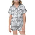 thumbnail image 1 of Luvoko Child Kid DIY Hand Painted Homewear Set Colouring Pajama Sets For And Girl Can Play With And, 1 of 5