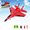 Red, variant on Remote control airplane, gravity gliding foam RC fighter jet, 2.4GHz remote control fighter model with lights, suitable for adults and beginners for outdoor long-distance flight.