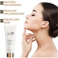 thumbnail image 4 of Limpiador Con Oro de 24k 120ml GLO24K UNLEASH THE POWER OF GOLD Facial Exfoliante, 4 of 5