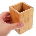 thumbnail image 6 of UPKOCH 2Pcs Pen Holders Bamboo Rectangular Simple and Classic for Eco Friendly Users, 6 of 10