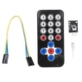 thumbnail image 1 of Kit módulo control remoto inalámbrico por infrarrojos IR Btafrte HX1838 para Raspberry Pi, 1 of 7