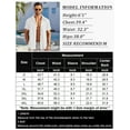 thumbnail image 3 of COOFANDY Men's Summer Linen Shirts Short Sleeve Button Down Shirts for Men Fashion Beach Casual Shirt, 3 of 7