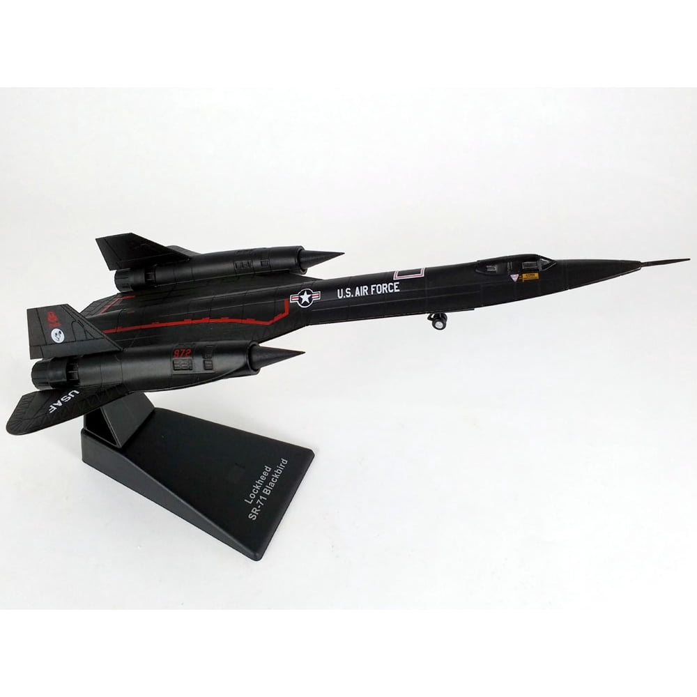Lockheed SR-71 - SR-71A Blackbird 1/144 Scale Diecast Model - Walmart