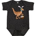 thumbnail image 3 of Inktastic Easter Velociraptor with Bunny Ears Boys or Girls Baby Bodysuit, 3 of 5