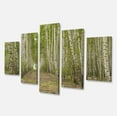thumbnail image 2 of Dense Birch Grove in Summer Day - Forest Canvas Art Print, 2 of 3