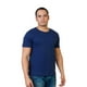 T-Shirt Agiato Basique à Col Rond Bleu Marine pour Hommes – image 1 sur 2