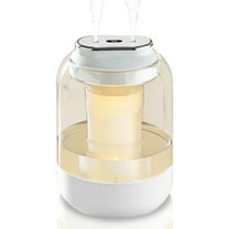 LHKLUK 2L Dual Spray Cool Mist Humidifier for Home Use, Digital Display, 3 Mist Modes, Quiet Portable Humidifier for Bedroom, Office, Nursery, Plants.