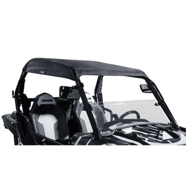 UTV Fabric Roof Black Compatible With Polaris RANGER RZR XP TURBO DYNAMIX Edit. 2018-2019