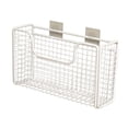 thumbnail image 2 of Organizador de puertas de armario de cocina, cestas colgantes para puertas de armario, acero al carbono estable Blanco S, 2 of 7