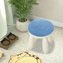 ShengapQ Solid Wood Round Stool Chair Cushion, Ergonomic Thickening Seat Cushion, Multi-purpose Floor Pillow for Home, Office, and Gaming, Comfortable Support for Long Sitting Sessions