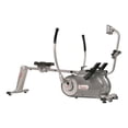 thumbnail image 3 of Sunny Health & Fitness Full Motion Magnetic Rowing Machine Rower w/ LCD Monitor for at Home Body Trainer and Exercise, SF-RW5864, 3 of 16